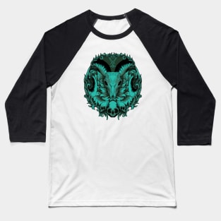 skull art Baseball T-Shirt